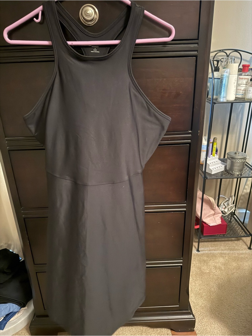 Old Navy Black Racerback Mini Dress